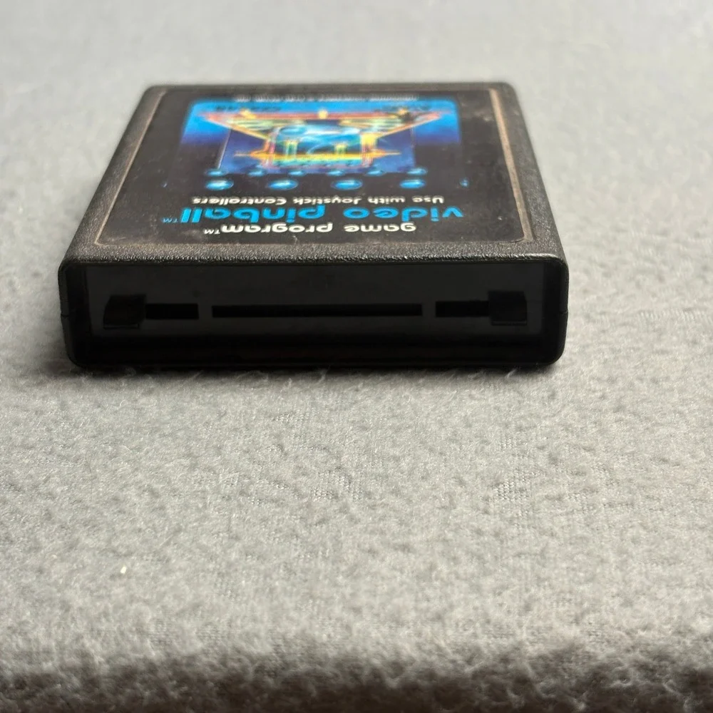 Atari 2600 Game Cartridge Lot of 6 Seaquest Demon Attack Video Pinball Football